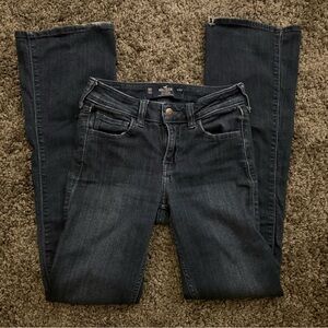 Dark Wash Hollister Boot Cut Jeans